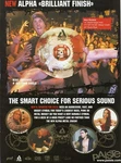 2010 Print Ad Of Paiste Alpha Drum Cymbals Mike Ambrose, Dale Crover, Ken Schalk. Fixed Price $9.99.