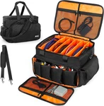 Dj Cable File Bag With Adjustable Dividers, Gig For Cables, Cords, Gea. Fixed Price $66.38.