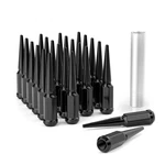 Ezisoe 24pcs Black M14x1.5 Spike Wheel Lug Nuts, Closed 14x1.5,. Fixed Price $72.62.