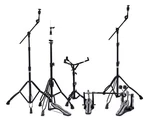 Mapex Mars 600 Hardware Pack Black Plated With Double Pedal. Fixed Price $479.99.