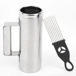 Mowind Metal Guiro Stainless Steel Hand Percussion Musical 8" * 3". Fixed Price $26.05.