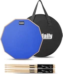 Drum Practice Pad For Drumming And Sticks 12 In,sided With 2 Pairs/4.... Fixed Price $30.99.