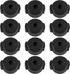 12 Pcs Black Cymbal Nuts Drum Accessories, 8mm Plastic Quick Release Nut. Fixed Price $25.73.
