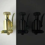Inde Drum Labs Sbmini Piccolo Strainer & Butt Plate Set Brass. Fixed Price $80.00.