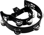 Drum Set Tambourine With Mounting Eye 10 Double Rows Of Jingles, Black. Fixed Price $26.77.