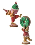 Regency Gingerbread Sweet Sugar Spice Mice Cupcake Donut Figurine Set Mtx75446. Fixed Price $50.40.