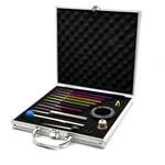 10 Pcs Solfeggio Tuning Forks Set With Activator & Mallets - Colorful. Fixed Price $92.07.