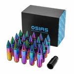 Osias 20pcs M12x1.5 Racing Wheel 60mm Lug Nuts With Socket Key For Honda. Fixed Price $19.99.