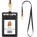 Azrra Lanyards For Id Badges, Lanyard With 1 Holder And 4 Credit Card S.... Fixed Price $8.91.